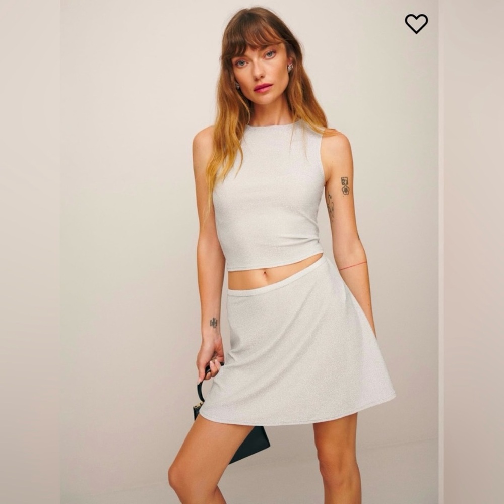 REFORMATION Andres Knit Two Piece
